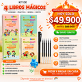Kit Montessori de Escritura Reutilizable para Niños