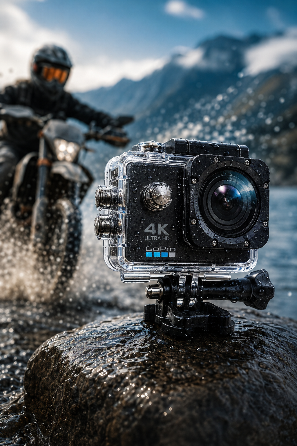 🔥 Cámara GoPro Deportiva 4K + Funda Waterproof Gratis