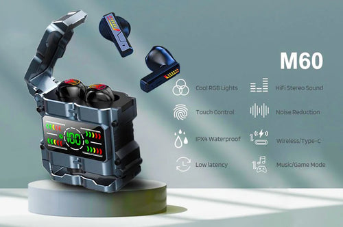 Auriculares Inlámbricos M60 Pro